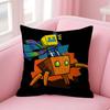Game Geometry Cartoon Dash Pillow Cover Design Cushion Cover Decor Holiday Decorati