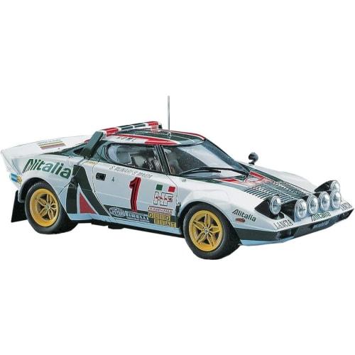 Hasegawa 1/24 Scale Lancia Stratos 1977 Monte Carlo Rally Winner Plastic Model CR32