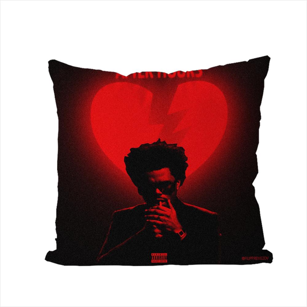 Singer The Weeknd Pillow Case For Car Sofa Decorative Home Doublesided Print Plush Square Throw Pillow Cushion Cover