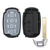 SKCW6 Ecusells 3/4/5 Button Remote Smart Car Key Shell Case Housing Cover For Hyundai Tucson Santa Fe I30 Creta IX25 Solaris Kona