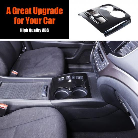 Glossy Black Center Console Gear Shift Panel Cover Trim for Honda Pilot 2016-23