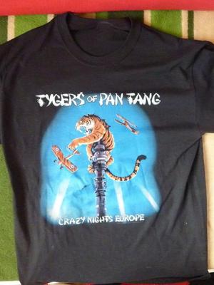 Tygers of Pan Tang Crazy Nights Europe Tričko Unisex S až 5XL Unisex Tričko