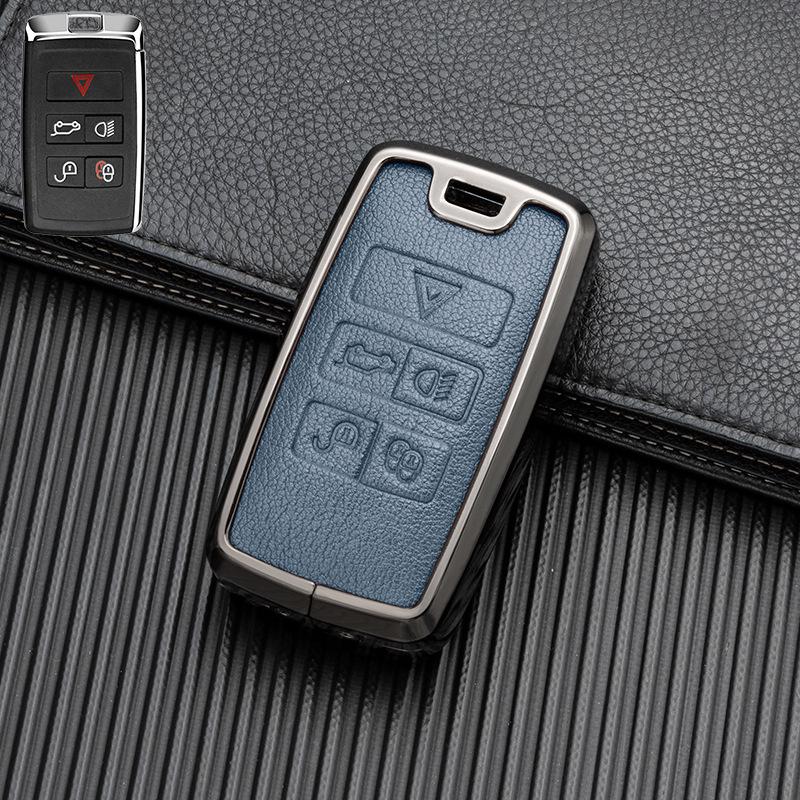 Compatible Key Case for Land Rover Models: Range Rover Evoque, Defender, Sport, Velar, and Discovery New Energy.