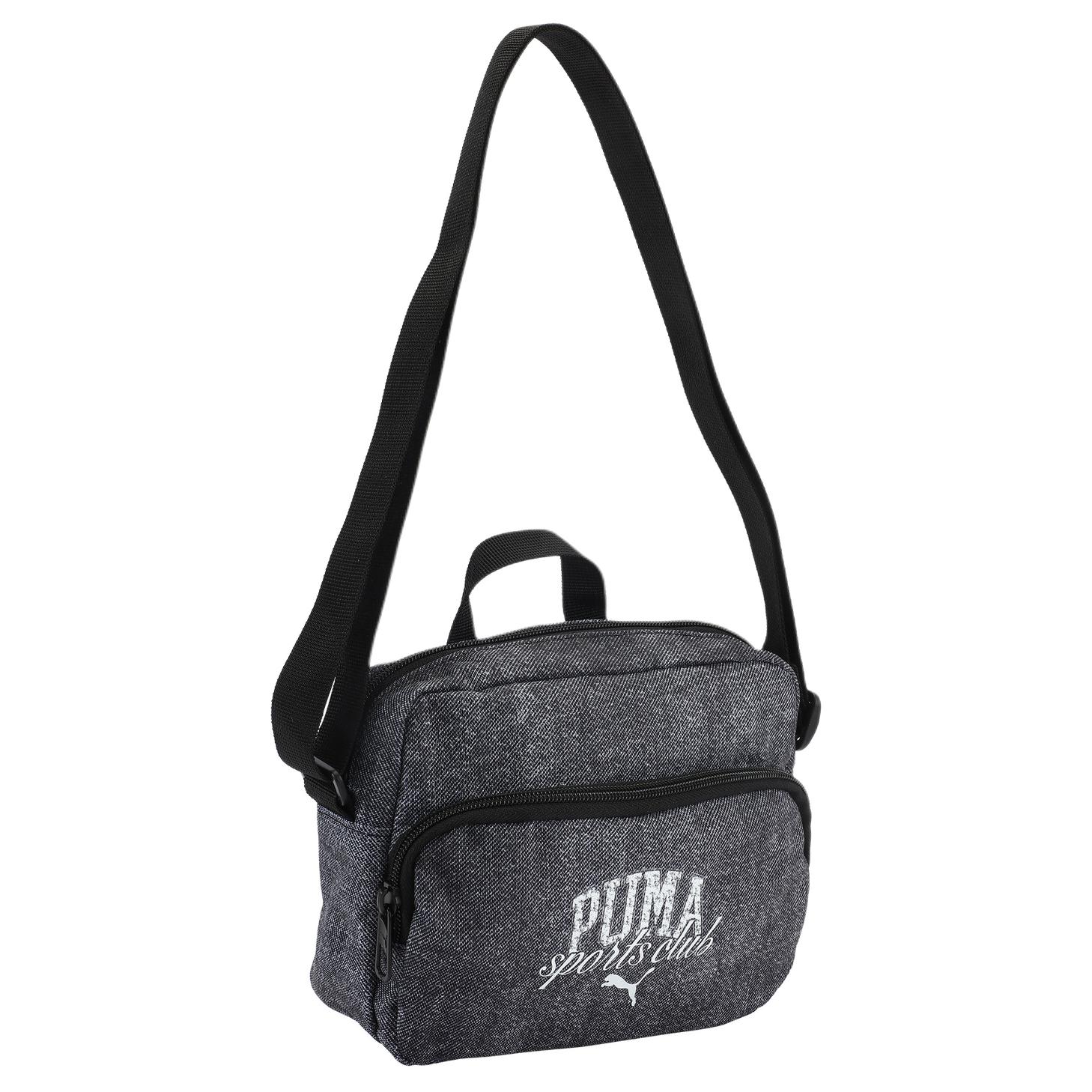 

Новая тканевая сумка через плечо PUMA Унисекс Черная 091179-01 21.1*6.1*15.5CM