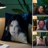 M-Millie Bobby Brown Sanger Putevar Silkeaktig Elegant Komfort Sofa Seng Usynlig Glidelås