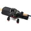 Insert Holder Rod Rack Holder Nylon Sheath Fast Release Fishing Poles Support Waist Hanger Outdoor Rod Portable Black
