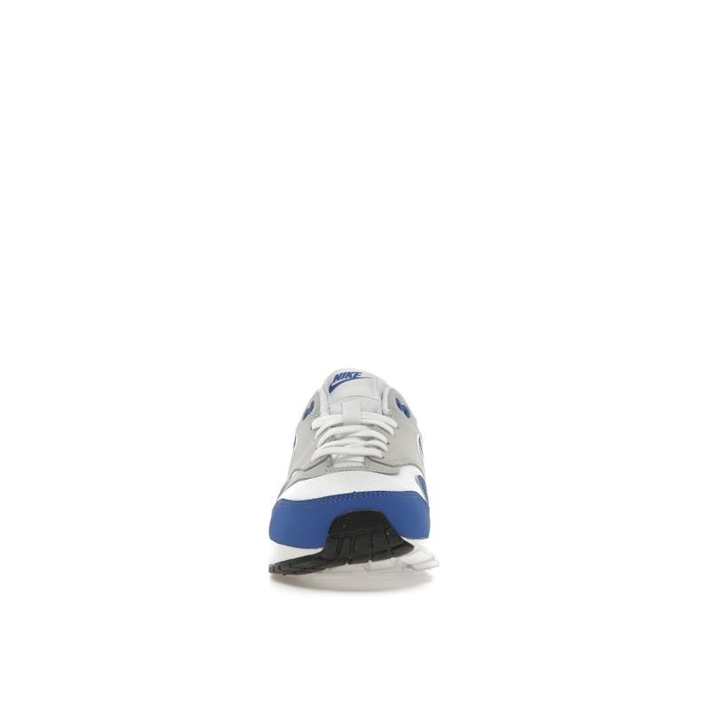Nike Air Max 1 GS Královsky modré Dětské tenisky Bílá Neutrálně šedá Černá DZ3307-104