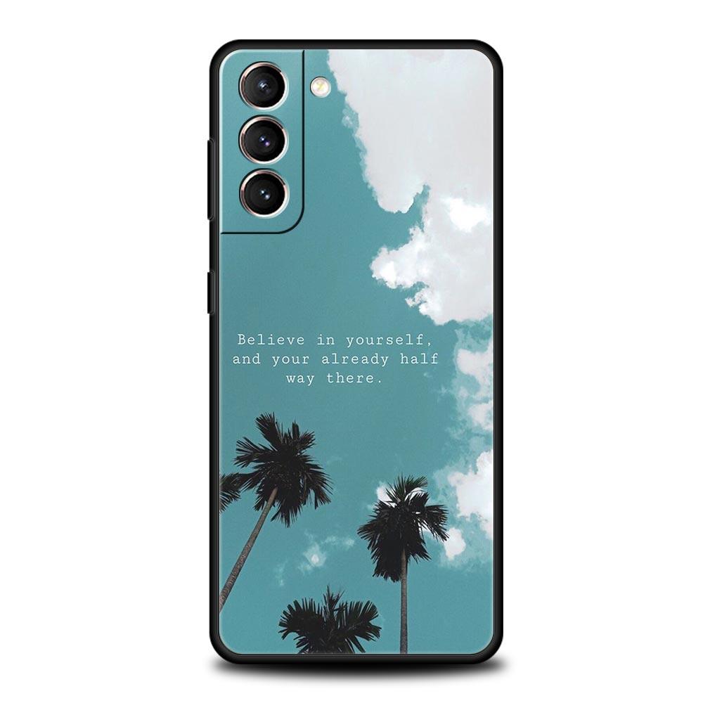 Russian Quote Slogan scenery Phone Case For Samsung Galaxy S23 S24 Ultra S22 S21 S20 FE 5G S10 S10E S9 S8 Plus 20 Soft Cover