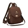Kangaroo Pattern Nylon Quilted Womens Backpack With Durable Anti Shock Design For Daily Use