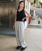 MUCENT Division Wide Sweat Jogger Pants Unisex (Grey, Black)