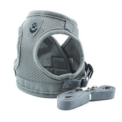 Care Pet Dog Διχτυωτό Λουρί Στήθους M, Γκρι
