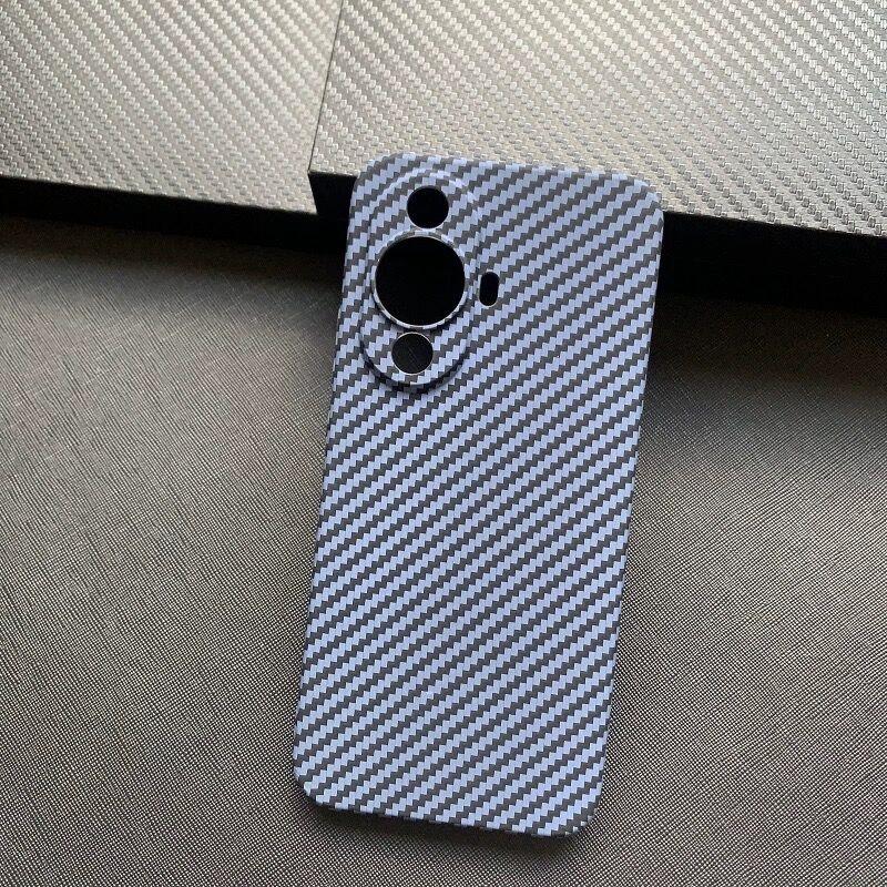 Matte Hard Case For Huawei Nova 11 Case PC Carbon Fiber Texture Pattern Phone Cover For Nova 11 Pro Funda Slim Ultra Thin Bumper