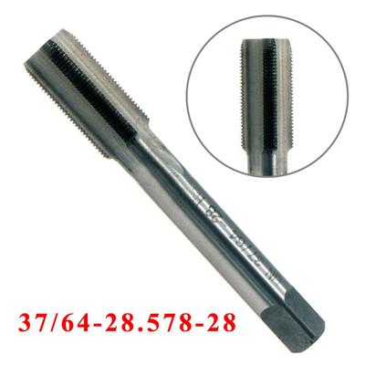 37/64 - 28 (.578-28, .578x28) HSS 4-Flute High Quality Plug Tap