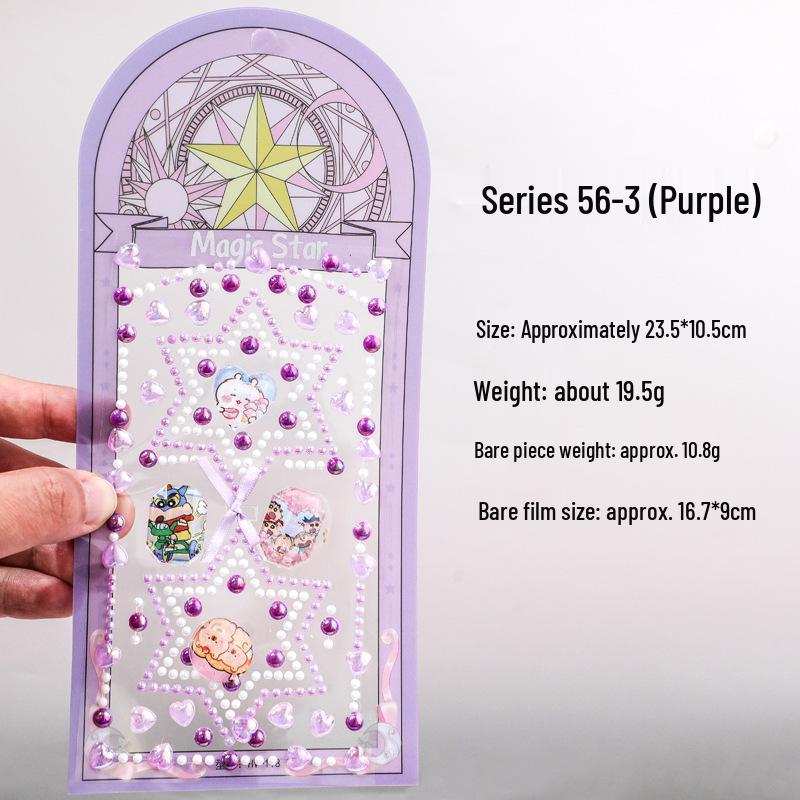 Bunte Schmetterlingsfee 3D Gesichtsaufkleber für Kinderschminke auf der Bühne