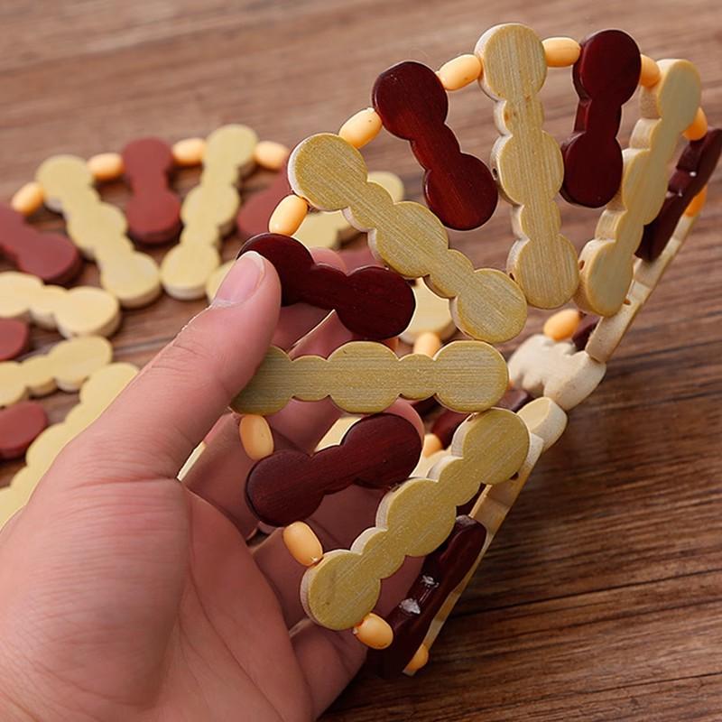 

Round bamboo heat insulation mat Hollow coaster Anti-scalding and heat-resistant casserole mat Square dining table mat Bowl mat Plate mat Plate mat