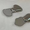 Metalen Dubbelzijdig Make-up Spiegel Draagbaar Opvouwbaar Draagbare Make-up Spiegel Onregelmatige Roterende Spiegel Schoonheidstool Accessoires