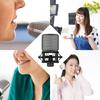 Plastic Microphone Shock Mount Anti vibration Mic Holder Stand with Metal Pop Filter Universal Screw Adapter for
