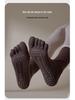 Women's Anti-Odor Five-Toe Yoga Mid-Calf Socks for Autumn/Winter | Anti-Slip Toe-Separating Socks for Sports, Dance, and Pilates