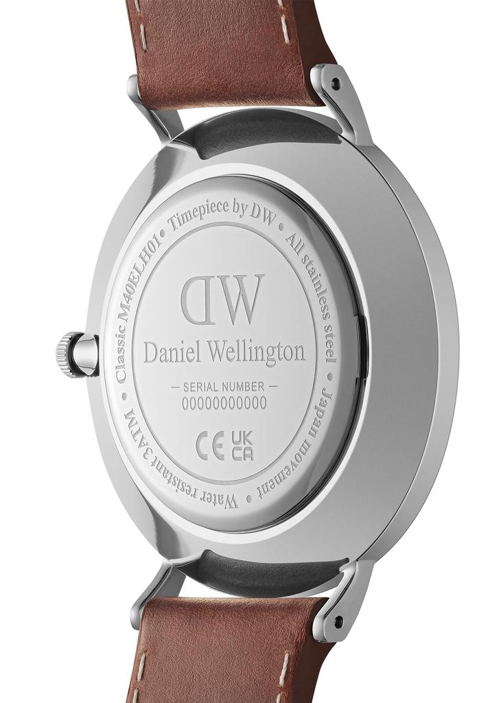 Daniel Wellington DW Men's Classic Multi-Eye Watch, 40 St Mawes S Arctic, Elegant Luxury Watch, Popular Gift, Leather