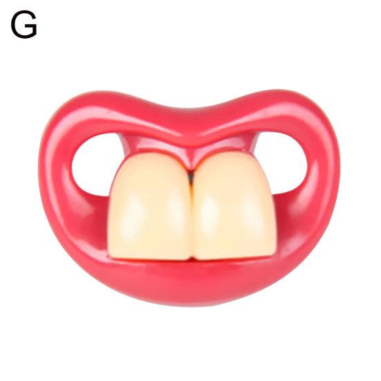 

Funny Buckteeth Big Mouth Dumy Nipple Teat Baby Pacifier Soother Teether Toy G