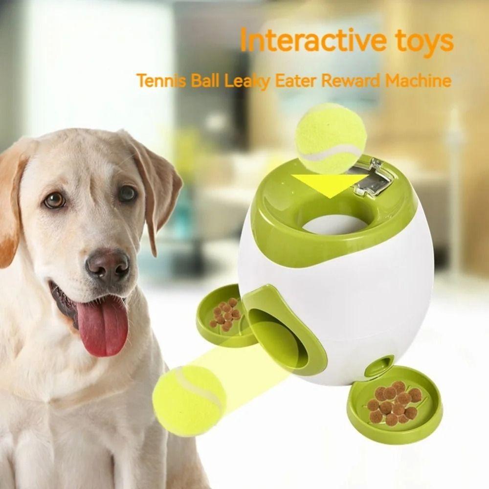Automatic Dog Tennis Ball Machine Slow Feeding Dog Slow Feeder Dog Training
