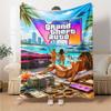 Grand Theft Auto Blanket Durable Comfort Perfect for Seaside Bed Office Chair for All Occasions Warmthful Decor Best Holiday Gift for Friends Family
