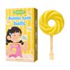 Bubble Blowing Bath Bomb for Kids, Exploding Fizzy Salt Ball with Toy Inside, Super Bubbly Bubble Bath, Children's Bath Toy with Essential Oil
