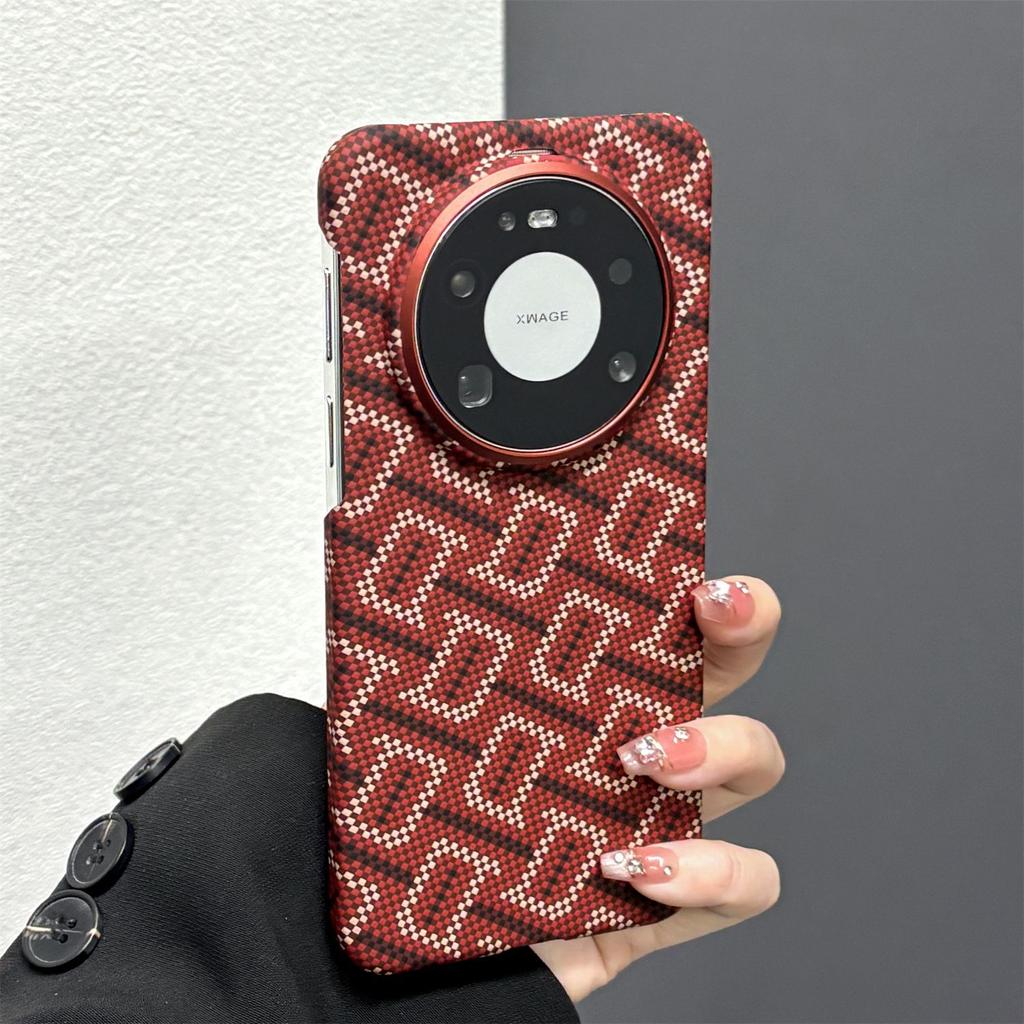 Applicable To Huawei Mate11rs Extraordinary Master Mobile Phone Case Kevlar Pattern 11promax Ultra-thin Magnetic  Case