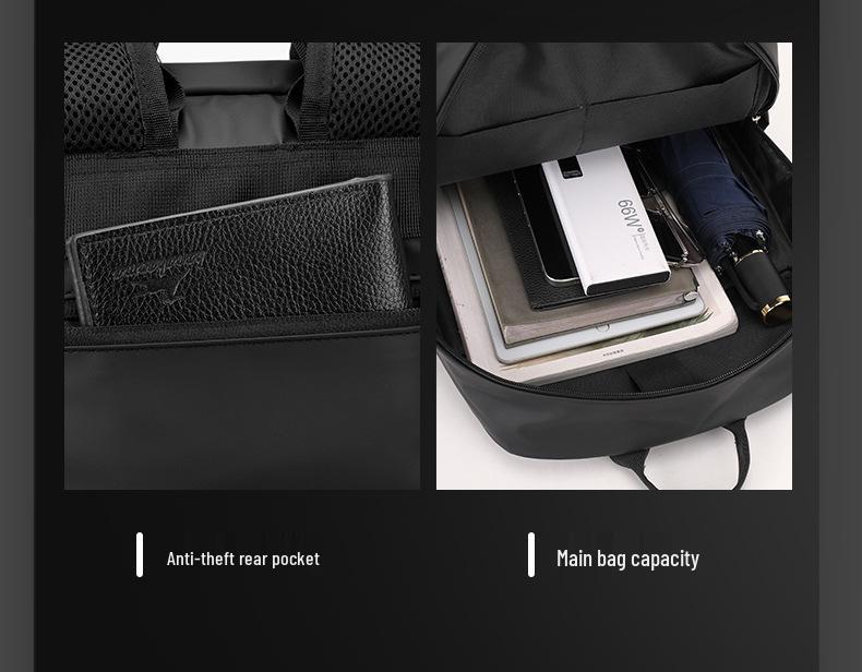 Neuer Multifunktionaler Wasserabweisender Rucksack - Großes Fassungsvermögen für College und Pendler