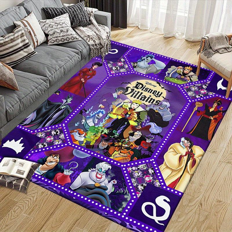 1pc Witch Villain Carpet Area Rug, Bedroom, and Playroom Durable, Stain-Resistant, and Easy To Clean, Living Room