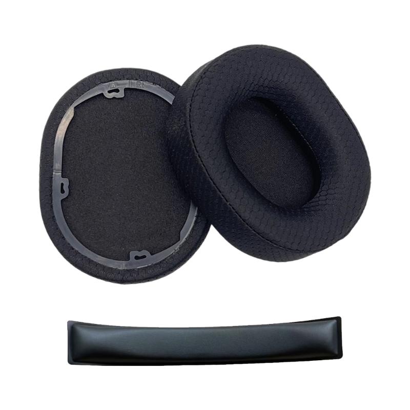 Soft Breathable Headband Cushion Replacement For HS55 HS56 Headphones Enhances Bass Noise Isolation