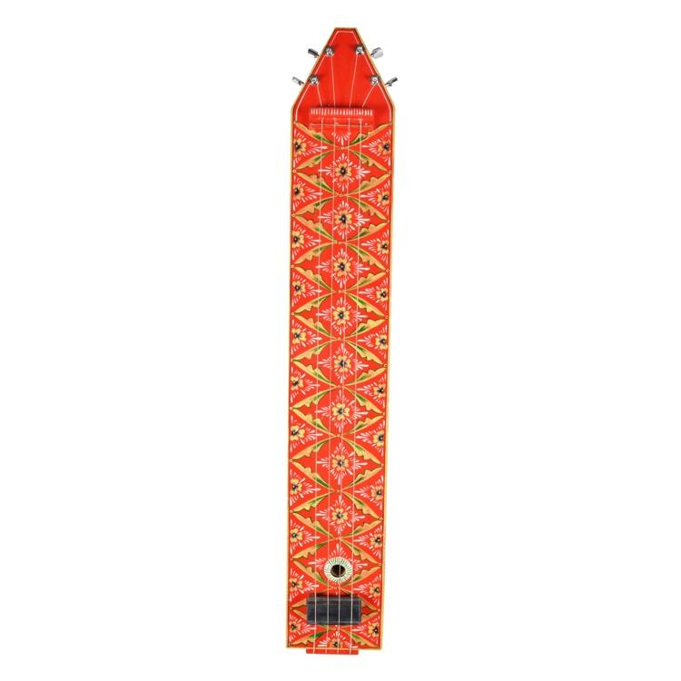 Hand Painted Box Tanpura 4 String Tambura Tanpuri for Yoga, Meditation & Kirtan with Carry Bag | Traditional Indian Drone Instrument