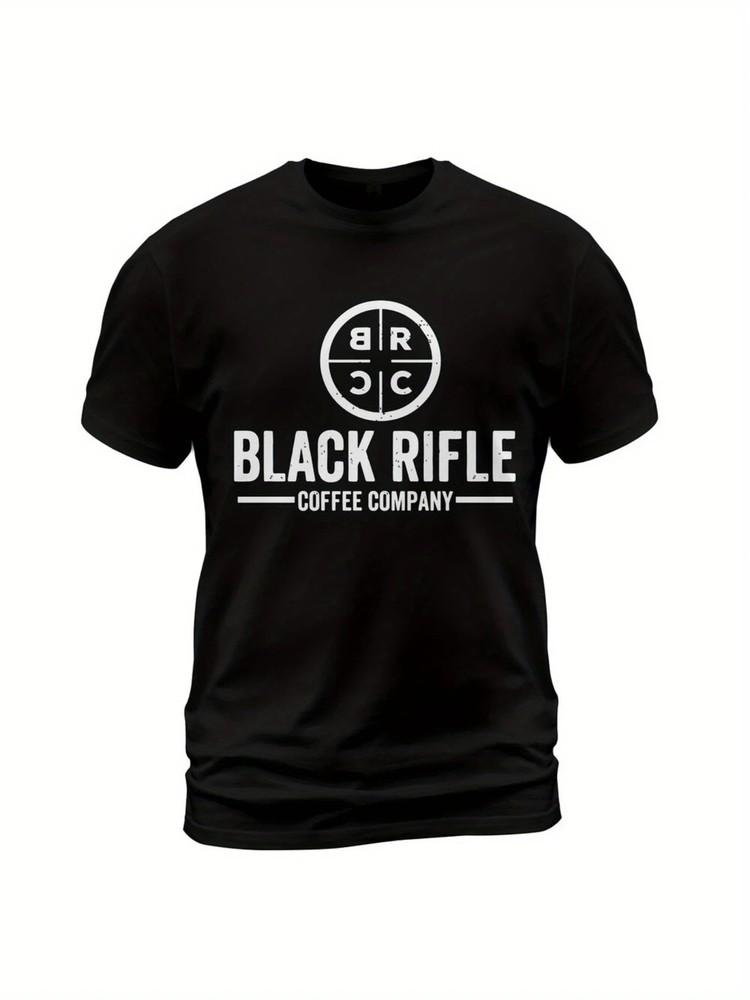 

Black Rifle Coffee Company Logo T-Shirt Made in USA Size S-5XL S
