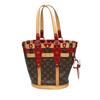 Monogram Neo Bucket Handbag Monogram Canvas Brown Women M95613 Used