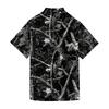 Men's Casual Short Sleeve Shirt Button Down Lightweight Breathable Fabric Camouflage Print Summer Beach Shirt