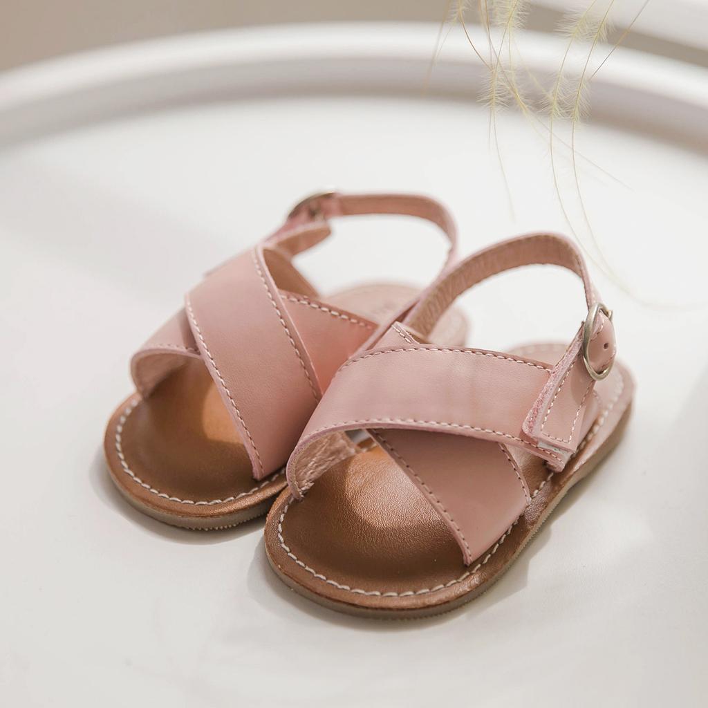 [BABYZZAM] Unisex PP Sandals Pink, BB243, 7000008822, Popular Korean Shoes