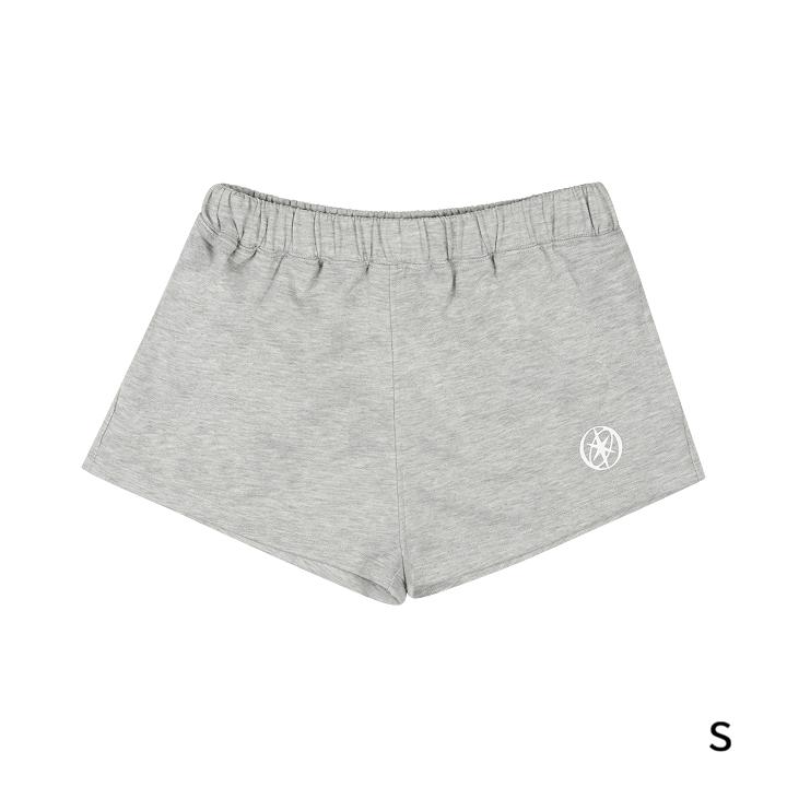 [Pre-Order]KATSEYE x EYEKONS – Gray Sweat Shorts [KATSEYE ESSENTIALS Official MD] S