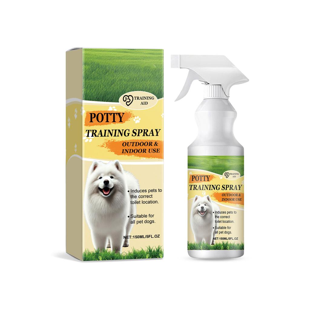 150ml Pet Toilet Training Spray For Daily Use Gentle Extracts Effective Defecation Inducer For Indoor And Outdoor Use