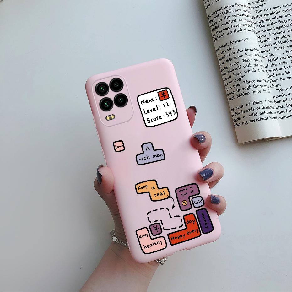 For Xiomi Xiaomi Mi 10 Lite 5G Case Silicon Cute Soft Cover Phone Cases For Xiaomi Mi10 Lite Zoom Mi 10Lite 10 Lite Fundas Case