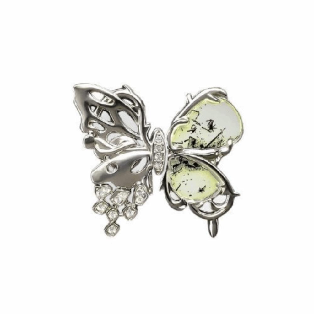 

Adjustable Butterfly Waist Tightener Metal Waist Cinching Buckle Waist Tightening Clip Pants світло-зелений колір