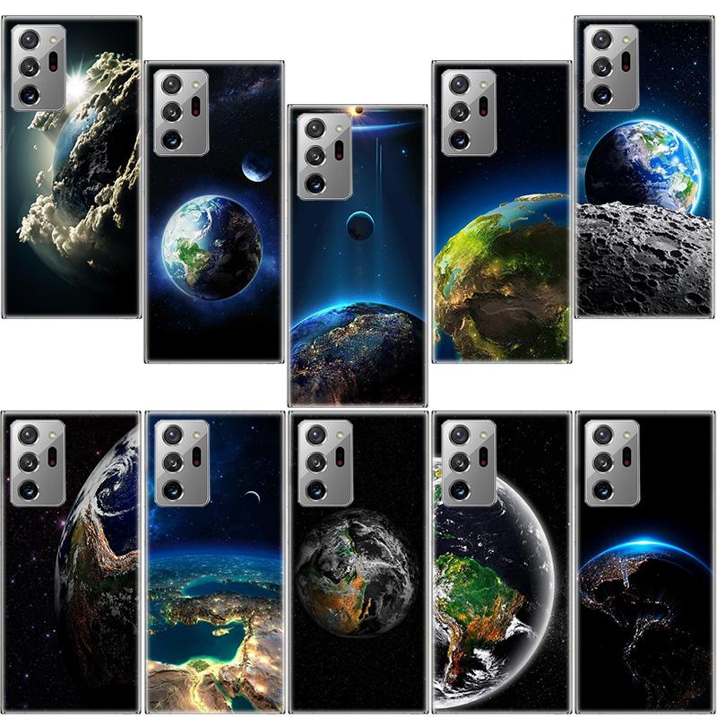 Earth, Stars, Space Phone Case for Samsung A17 A37 A57 A07 A16 A26 A36 A56 A05S A15 A25 A35 A55 Galaxy A03 A13 A23 A33 A53 A50S