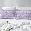 Mermaid Scale Pattern Three-Piece Quilt Cover 3D Digital Printing Bedding Set Bed Cover