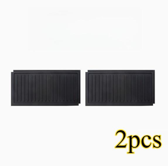 Set of 2 Heatproof Silicone Drying Pad Non-slip Counter Protector Easy Wash Kitchen Sink Draining Mat