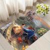 1pc beauty and the beast Pattern Carpet Area Rug Non slip Carpet Hand Washable Floor Mat Suitable For Living Room Bedroom Home Decor Room Decor