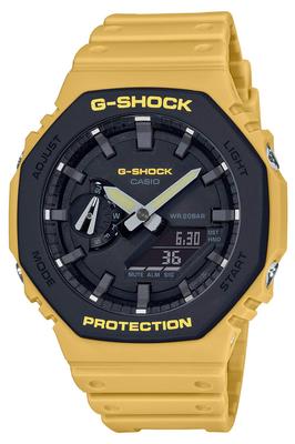 Ur Utility Farve Carbon Kerne Beskyttelsesstruktur Gul [Casio] [] GA-2110SU-9AJF Herre