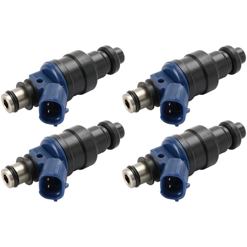 4 Stück Einspritzdüsen 23250-02030 23209-02030 für Toyota Carina E AT190 4AFE AT191 7AFE 1992-1997 Autoteile Motor Einspritzdüsen