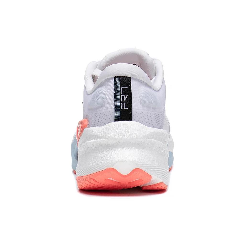 New LiNing Furious Rider 7.0 Anti Slip And Wear Resistant Breathable Low Top Running Shoes Women's White Orange Purple ARZT004-10