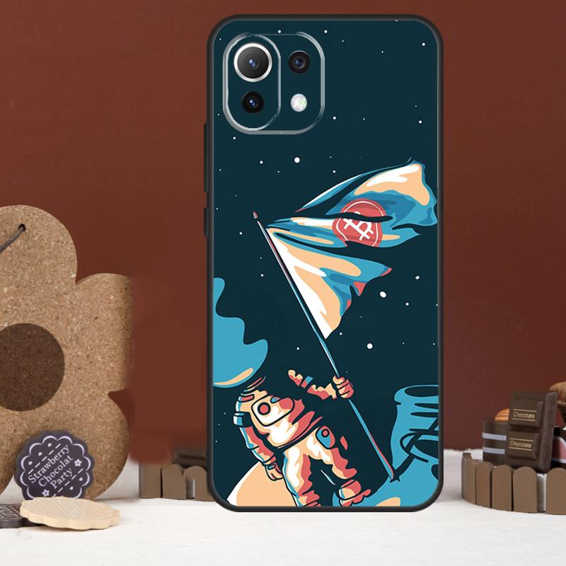 Bitcoin Coins Funny Case For Xiaomi 15 Ultra 14 15T 13T 14T 17 Pro Max POCO F8 Ultra X7 X5 X6 F5 F6 F7 Pro Cover