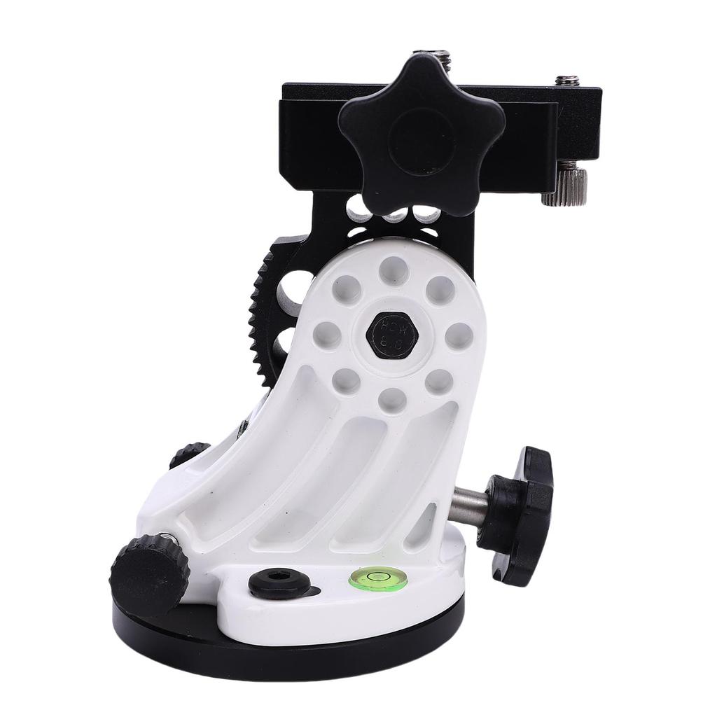 Latitude Adjustment Seat Aluminum 0 to 90 Degree Telescope Latitude Base Mount for Astronomical Telescope Accessories