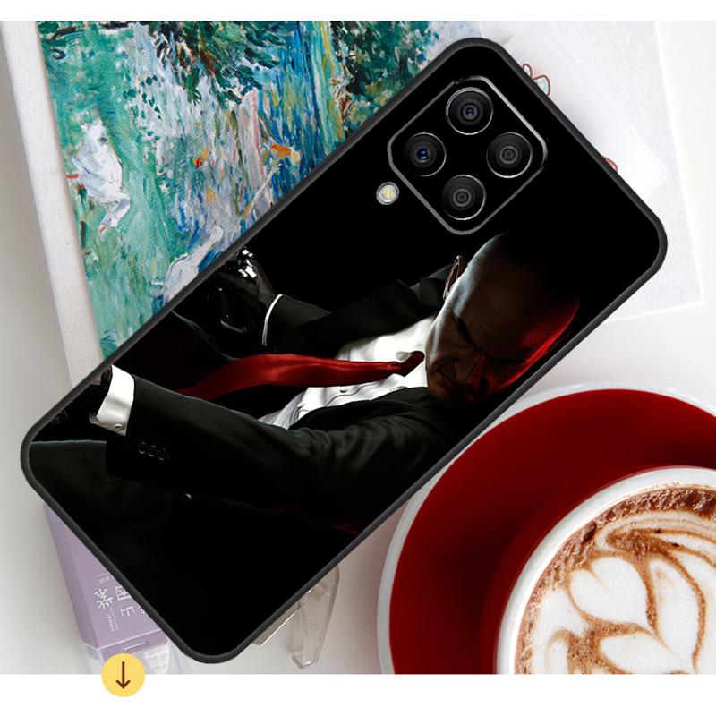 Man Hitman Agent Case For Samsung Galaxy M15 M21 M31 M55 M56 M36 M16 M06 M13 M33 M53 M12 M32 M52 M14 M34 M54